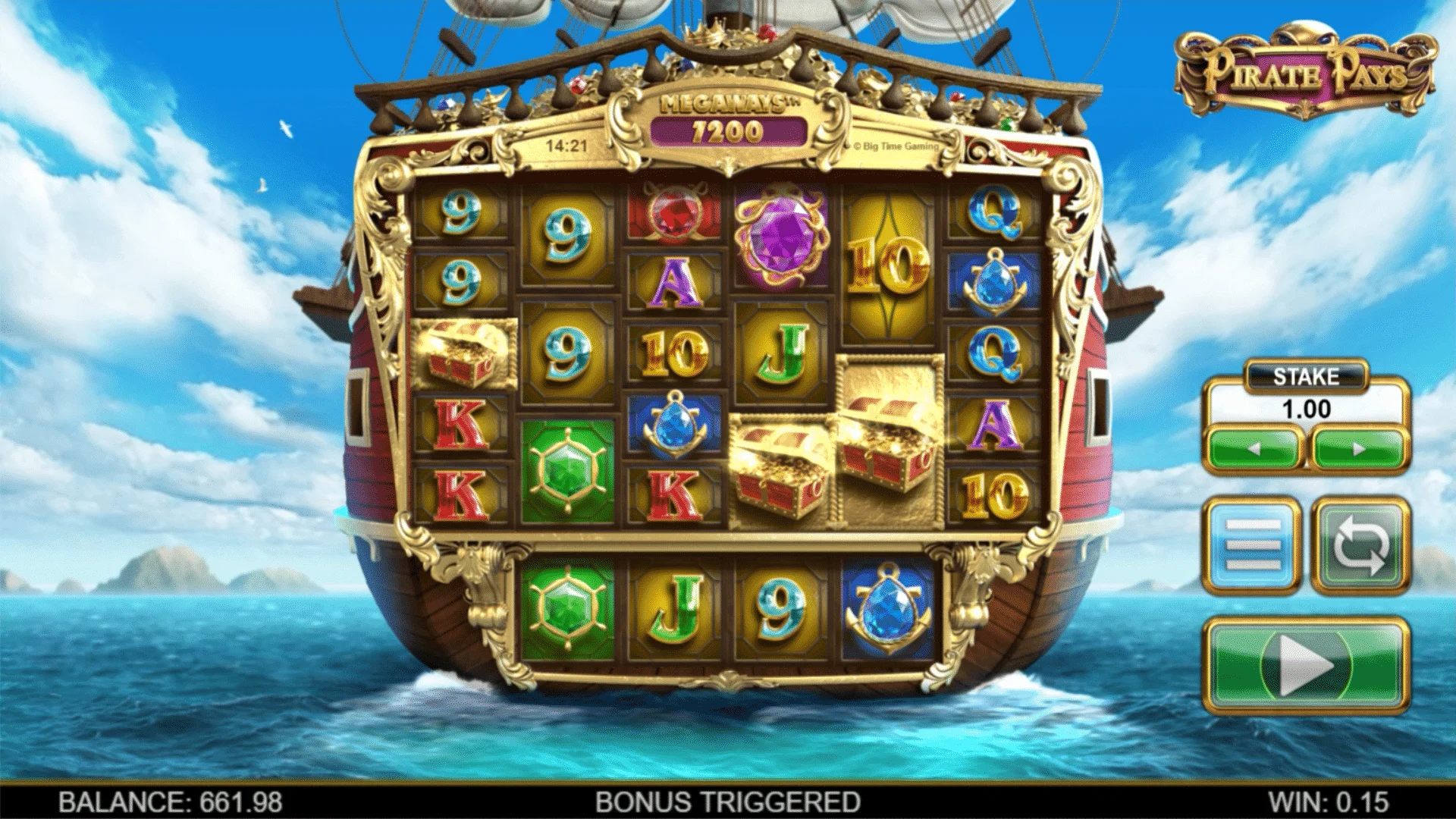 Pirate Pays Megaways Slot Review pic 1